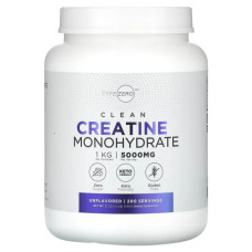 Креатин моногідрат, Clean Creatine Monohydrate TypeZero, без смаку, 5000 мг, 1 кг