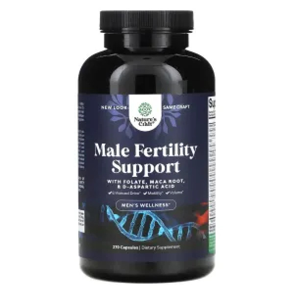 Підтримка чоловічої фертильності, Male Fertility Support, Nature's Craft, 270 капсул