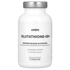 Глутатіон SR 250 мг, Codeage Glutathione-SR, 60 рослинних капсул