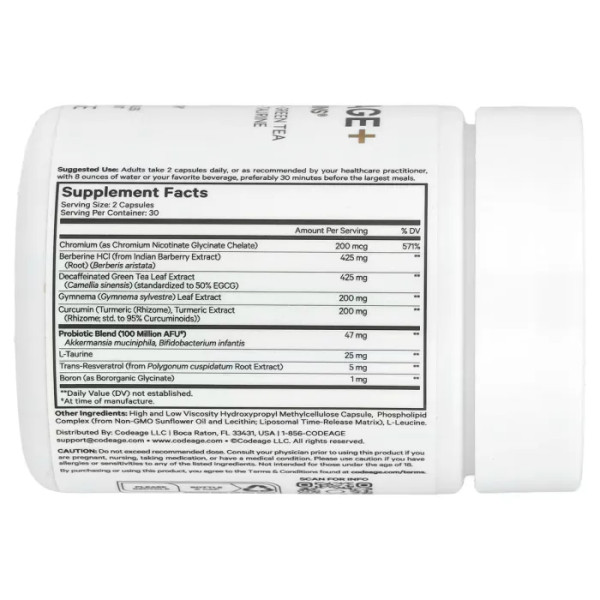 Мультивітаміни для підтримки травлення та GLP, GLP-Advantage+, Codeage, Beyond Vitamins®, комплекс поживних речовин, 60 вегетаріанських капсул