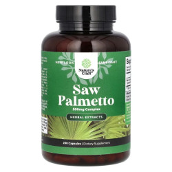 З пальметто 500 мг, Nature's Craft Saw Palmetto, 200 капсул