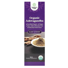 Ашваганда органічна, Nature's Craft Organic Ashwagandha, 30 мл