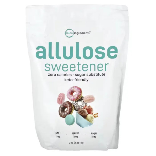 Алюлоза (замінник цукру), Allulose Sweetener, Micro Ingredients, 1361 г