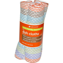 Кухонні рушники набір Tidy Dish Cloths Full Circle Home LLC, 3 шт, 30×30 см