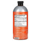 Куркума, Liquid Turmeric, Qunol, посилена сила дії, зі смаком тропічного апельсина, 1000 мг, 600 мл