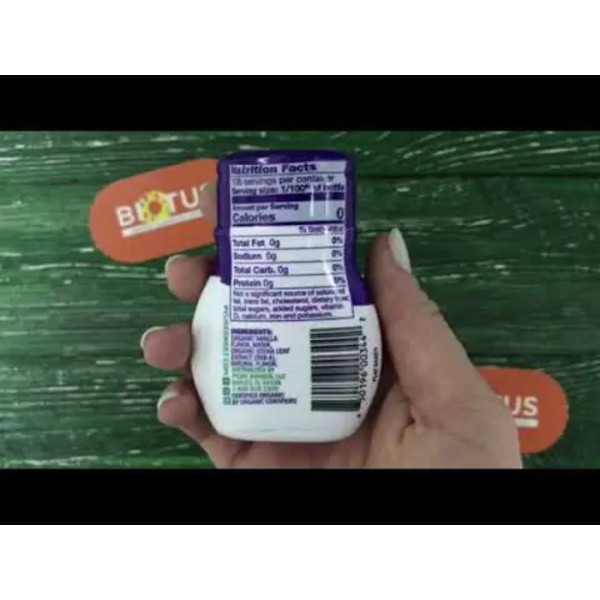 Стевія зі смаком ванілі, Stevia Sweetener, Pyure, органік, 53 мл