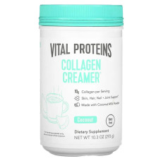 Колагеновий кремер, Vital Proteins Collagen Creamer, кокос, 293 г