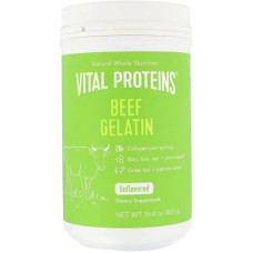 Желатин яловичий порошок без смаку, Beef Gelatin Vital Proteins, 465 г