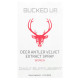 Оленячі роги, для жінок, Deer Antler Velvet, Bucked Up, спрей для тренування, 60 мл