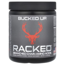 BCAA амінокислоти, смак малина, Bucked Up Racked BCAA, 315 г