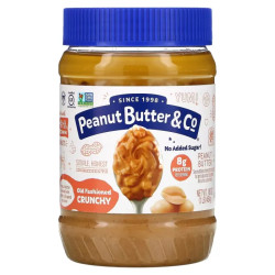 Арахисовая паста, Peanut Butter & Co. Рeanut paste, классический рецепт с хрустящими кусочками арахиса, 454 г