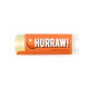 Бальзам для губ, Lip Balm, Hurraw! апельсин, 4.8 г