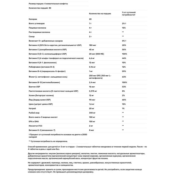 Вітаміни для дітей та клітковина з Омега-3 та вітаміном D (Kids Complete), SmartyPants, лимон, апельсин, полуниця та банан, 120 жувальних цукерок