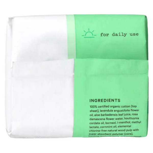 Щоденні прокладки, на трав'яній основі, Organic Everyday Herbal-Infused Pantiliners, The Honey Pot Company, органічні, 30 штук