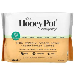 Прокладки на травах з крильцями, The Honey Pot Company Herbal-Infused Liners With Wings, 20 шт
