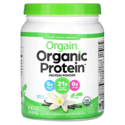 Рослинний протеїн, органік, ваніль, Orgain Organic Protein Powder, 462 г
