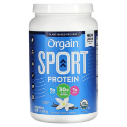 Растительный протеин, вкус ванили, Orgain Sport Protein Powder, 912 г