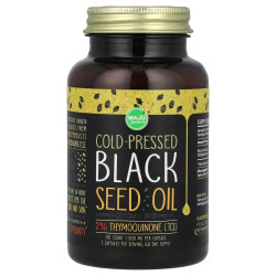 Олія чорного кмину 500 мг, Cold-Pressed Black Seed Oil Maju Superfoods, 120 гелевих капсул