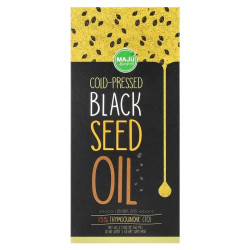 Олія чорного кмину холодного віджиму, Cold-Pressed Black Seed Oil Maju Superfoods, 60 мл