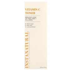 Тонік для обличчя із вітаміном C, Skincare Vitamin C Toner InstaNatural, 120 мл