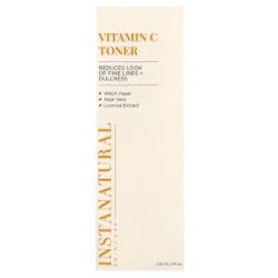 Тонік для обличчя із вітаміном C, Skincare Vitamin C Toner InstaNatural, 120 мл