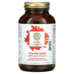 Мультивітаміни для чоловіків, Pure Synergy Men's Multivitamin, 120 таблеток