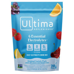 Электролиты, 6 Essential Electrolytes Ultima Replenisher, разные вкусы, 20 стиков (3,7 г каждый)