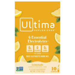 Електроліти, 6 Essential Electrolytes Ultima Replenisher, смак лимонад, 10 стиків (3,7 г кожен)