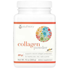 Коллаген з смаком ванілі, Youtheory Collagen, 283 г