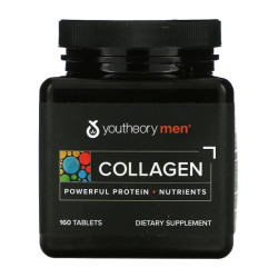 Колаген для чоловіків, Youtheory Men's Collagen, 160 таблеток