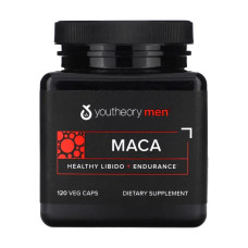 Мака для мужчин, Youtheory Men Maca, 120 вегетарианских капсул