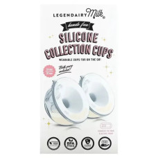 Вкладиші для збору силіконові молока, Legendairy Milk Silicone Collection Cups, 2 шт