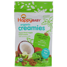 Дитяче харчування крем-пюре, Creamies Nurture Inc. (Happy Baby), органік, 28 г