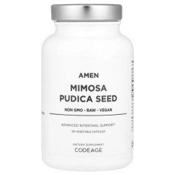 Мимоза 450 мг, Codeage Mimosa Pudica Seed Amen, 120 растительных капсул