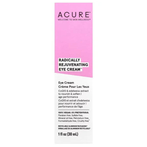 Крем для повік, Eye Cream, Acure Organics, омолоджуючий, 30 мл