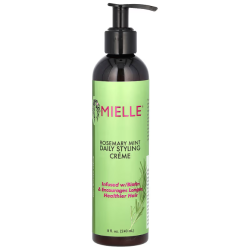 Крем для укладки волос ежедневный, розмарин и мята, Daily Styling Creme Mielle, 240 мл