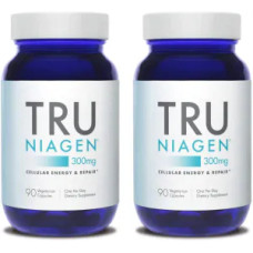 Нікотинамід рибозид 300 мг, TRU NIAGEN, 2 флакони по 90 вегетаріанських капсул
