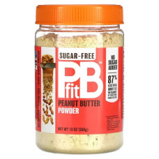 Арахісова паста (порошок), без цукру, PBfit Peanut Butter Powder, 368 г