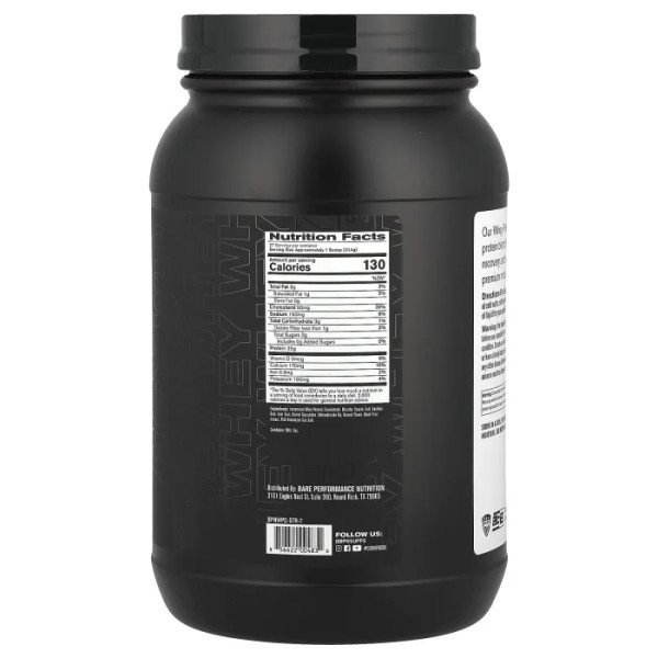 Сироватковий протеїн, Whey Protein, BPN, полуниця, 902 г