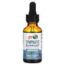 Поддержка лимфатической системы капли без спирта, MaryRuth Organics Herbals Lymphatic Support, 30 мл