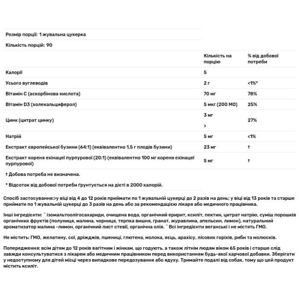 Імунна підтримка з пектином, Immunity Gummies, MaryRuth Organics, малиновий лимонад, 90 жувальних цукерок