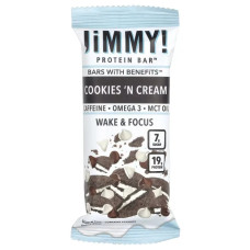 Протеїнові батончики, Protein Bar JiMMY, печиво з кремом, 12 шт по 58 г