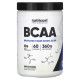 Амінокислоти ВСАА, Amino Acids BCAA, Nutricost, Performance, без смаку, 360 г