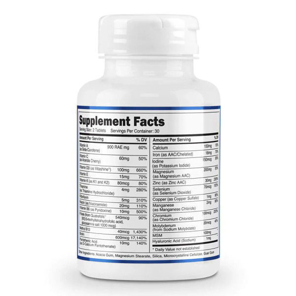 Мультивітамінний комплекс постнатальний, Postnatal Multivitamin, Nutricost, 60 таблеток