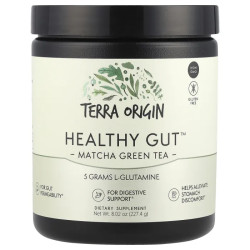 Здоровье кишечника, Terra Origin Healthy Gut Matcha Green Tea, с матча, 227,4 г