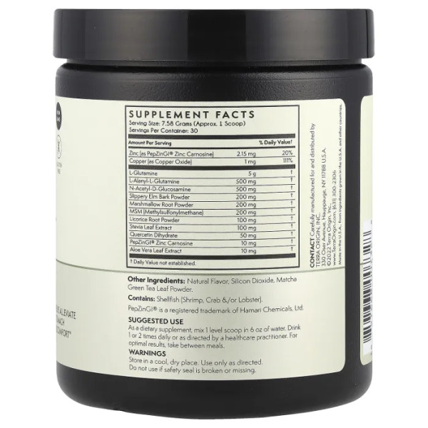 Здоров'я кишківника, Healthy Gut™, Matcha Green Tea, Terra Origin, із зеленим чаєм матча, 227,4 г