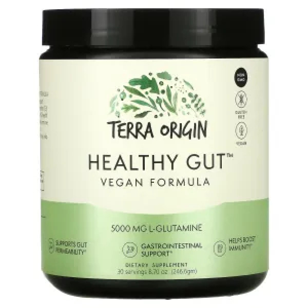 Здоровий кишківник, Healthy Gut, Terra Origin, веганська формула, 246,6 г