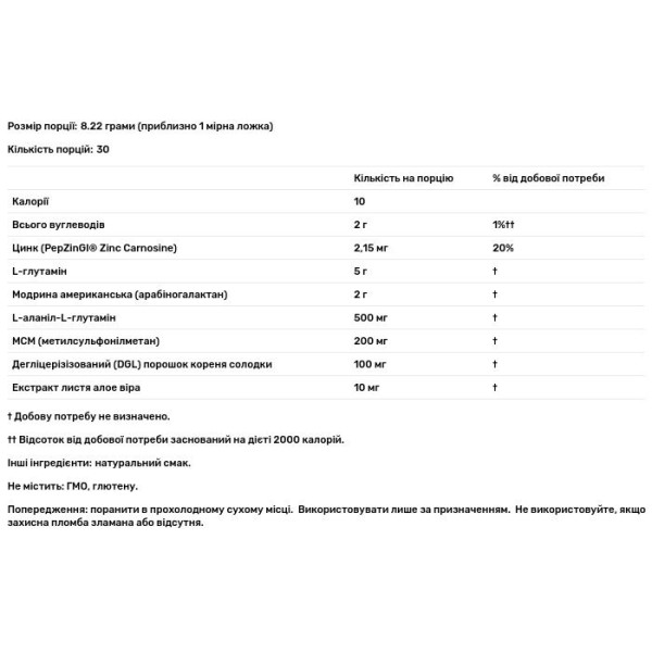 Здоровий кишківник, Healthy Gut, Terra Origin, веганська формула, 246,6 г