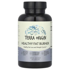 Жироспалювач, Terra Origin Healthy Fat Burner, 60 капсул