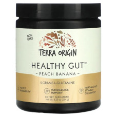 Здоров'я кишківника, Healthy Gut Terra Origin, смак персик-банан, 234 г